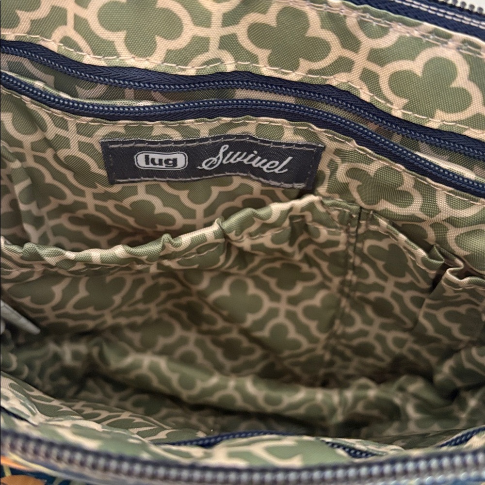 Lug Swivel Crossbody Tiles Teal NWT - Picture 5 of 6